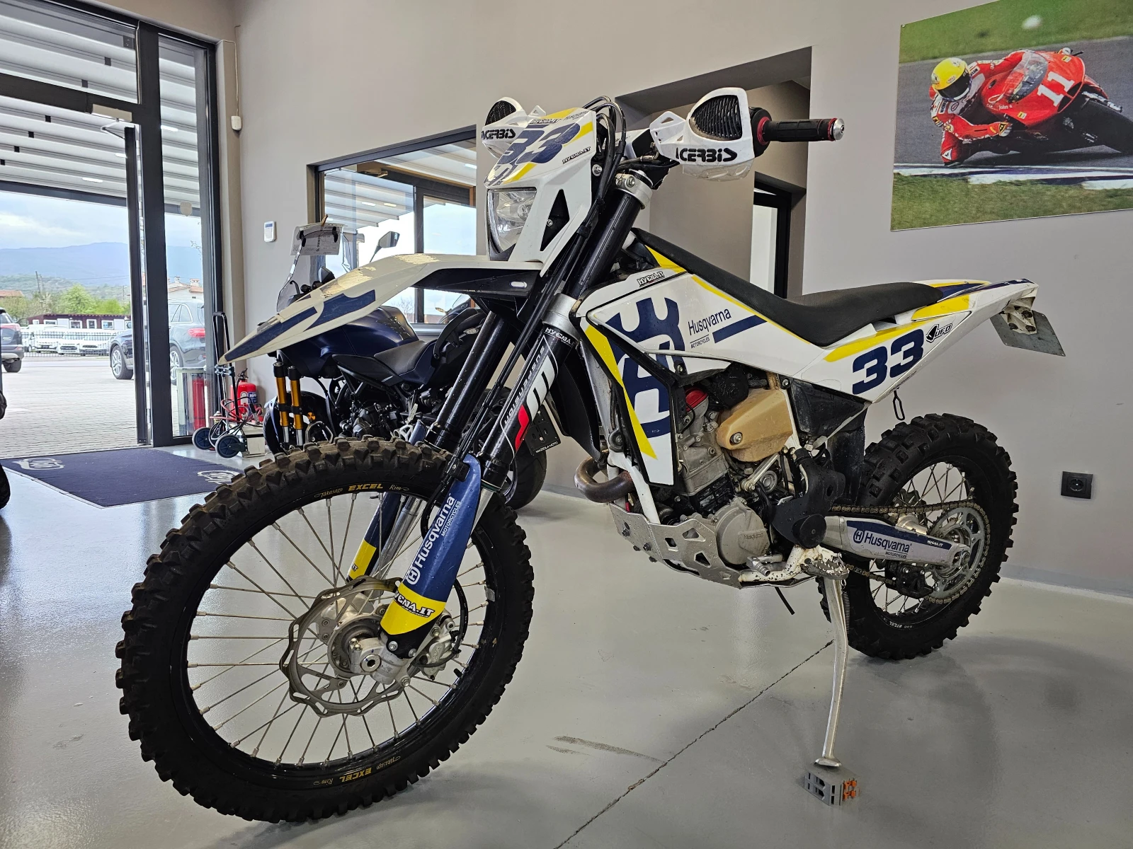 Husqvarna TE 450ie, Стартер, Ендуро, Akrapovic! - изображение 7