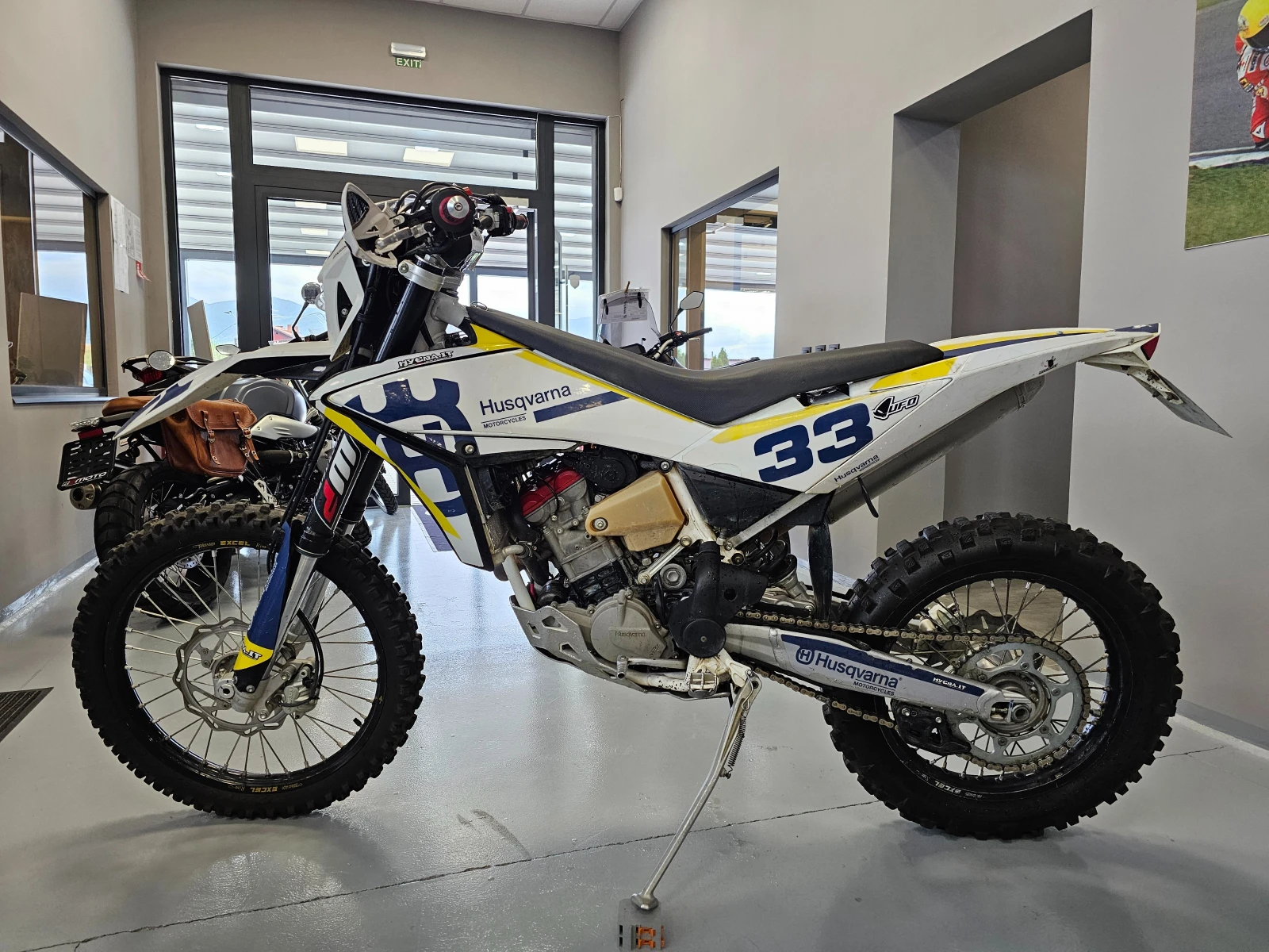 Husqvarna TE 450ie, Стартер, Ендуро, Akrapovic! - изображение 6