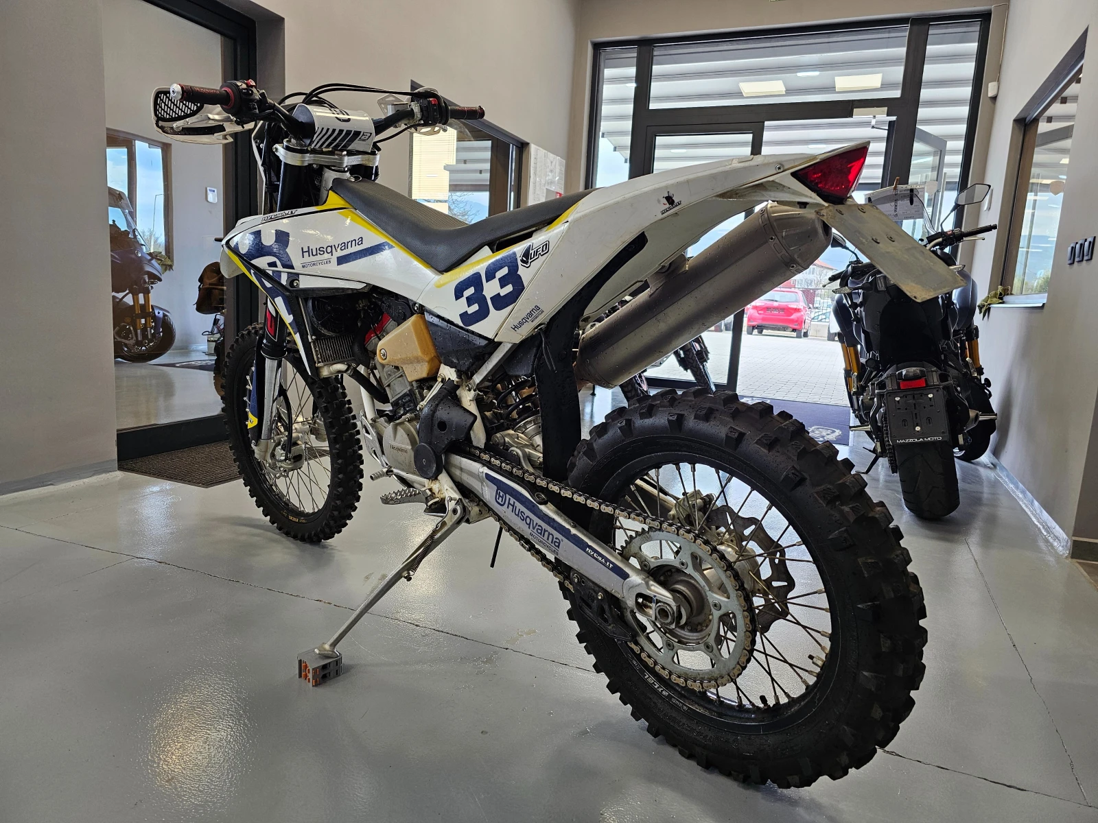Husqvarna TE 450ie, Стартер, Ендуро, Akrapovic! - изображение 5
