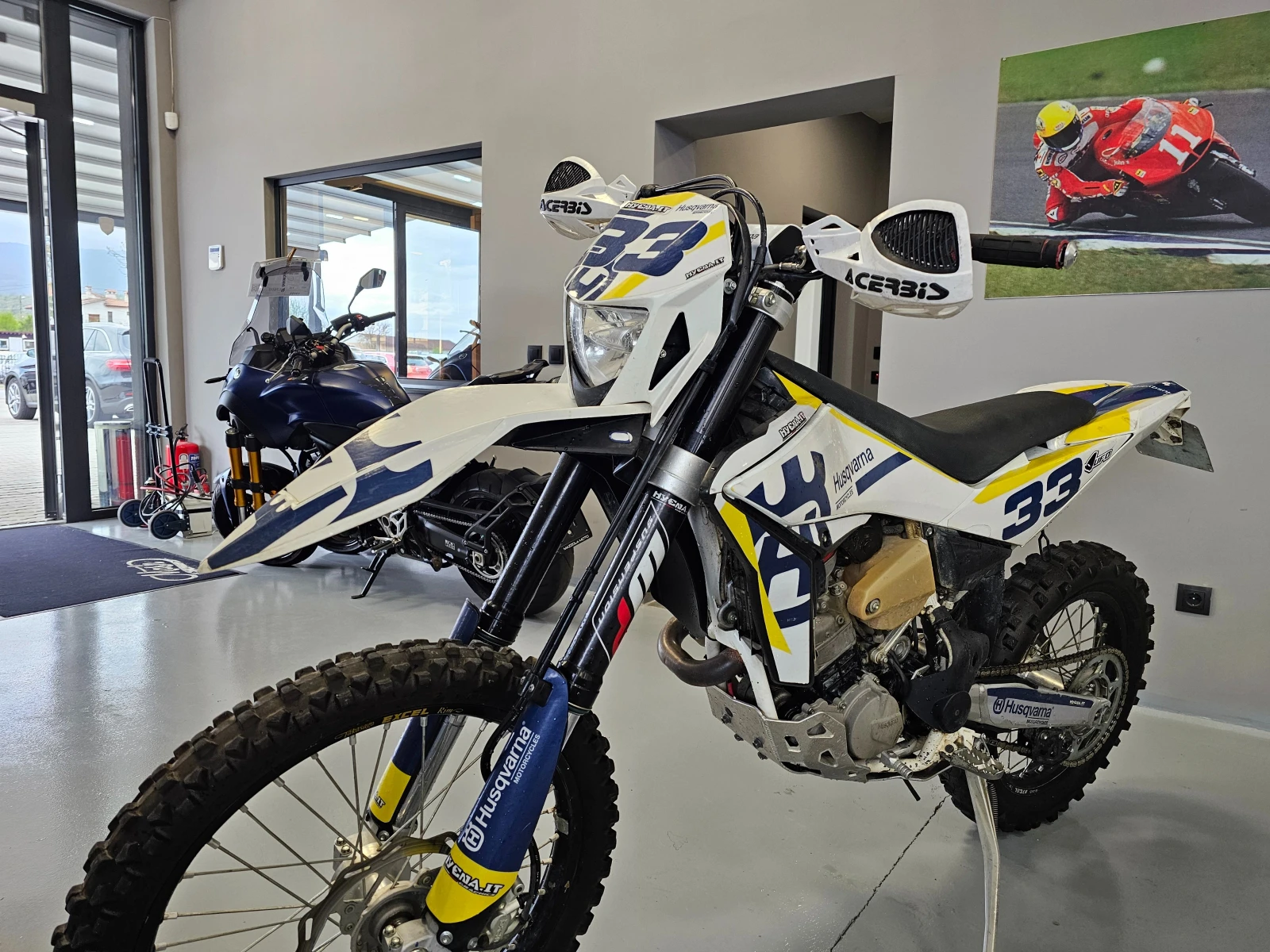 Husqvarna TE 450ie, Стартер, Ендуро, Akrapovic! - изображение 8
