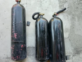 Метанов инжекцион с 3 бутилки Фсбер, снимка 1