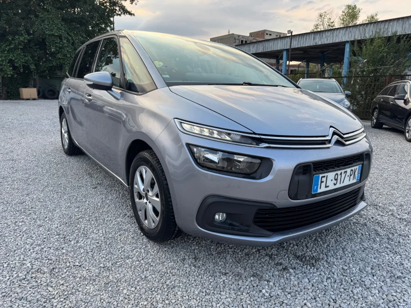 Citroen Grand C4 Picasso 1.5 BlueHDI-130ps / АВТОМАТИК 8-ск / ПЕРФЕКТЕН / , снимка 3 - Автомобили и джипове - 51173214