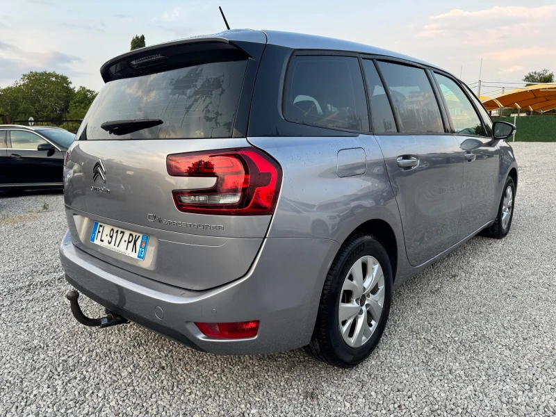 Citroen Grand C4 Picasso 1.5 BlueHDI-130ps / АВТОМАТИК 8-ск / ПЕРФЕКТЕН / , снимка 4 - Автомобили и джипове - 51173214