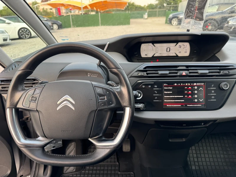 Citroen Grand C4 Picasso 1.5 BlueHDI-130ps / АВТОМАТИК 8-ск / ПЕРФЕКТЕН / , снимка 17 - Автомобили и джипове - 51173214