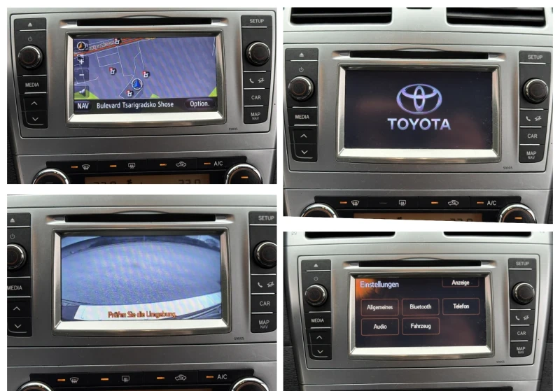 Toyota Avensis 1.8i-147КС ФЕЙСЛИФТ / НАВИГАЦИЯ / КАМЕРА / БОРДО , снимка 14 - Автомобили и джипове - 52652592