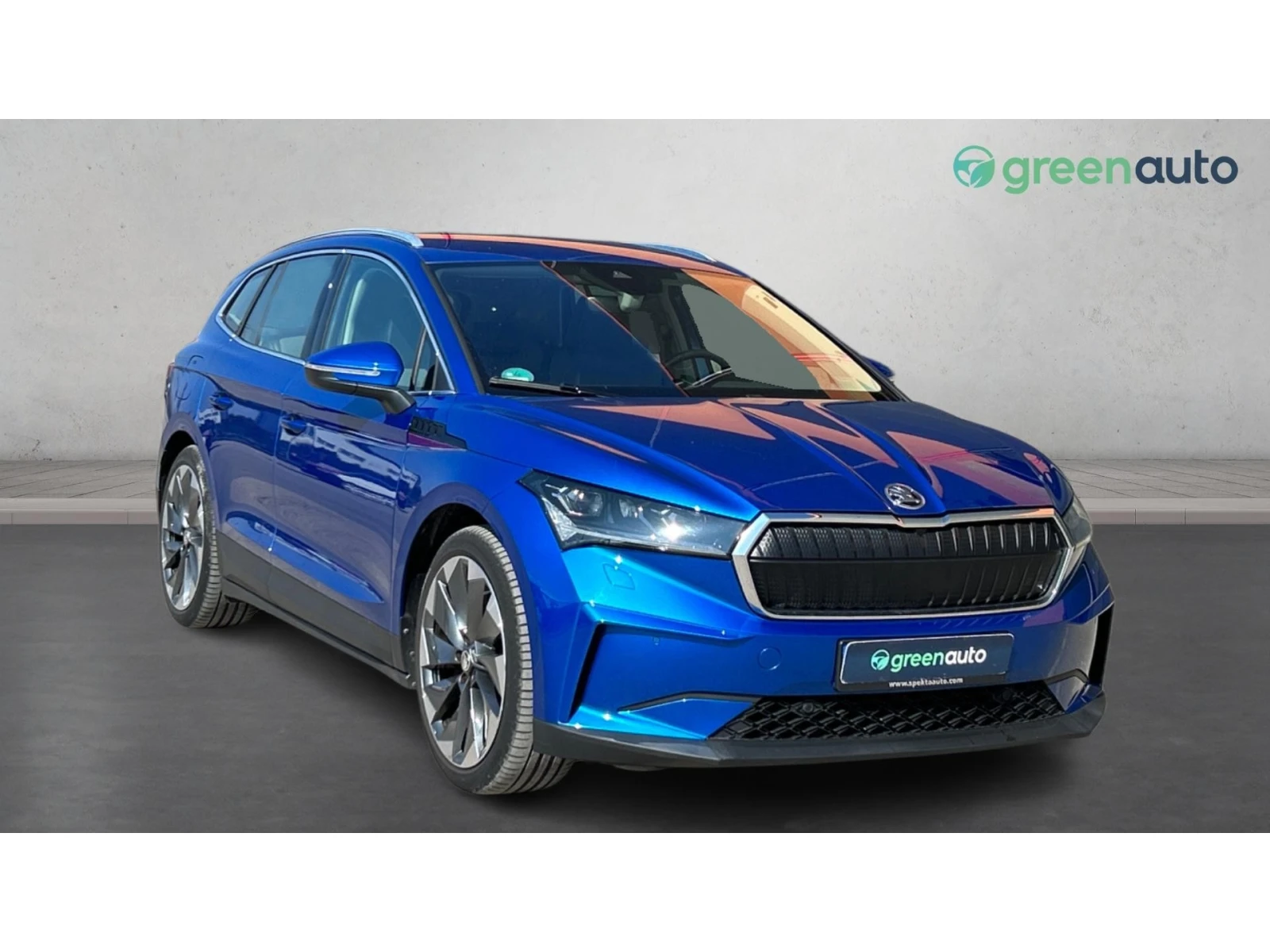 Skoda Enyaq iV80 ТЕРМОПОМПА, Месечна вноска от 399  , снимка 8 - Автомобили и джипове - 53754500