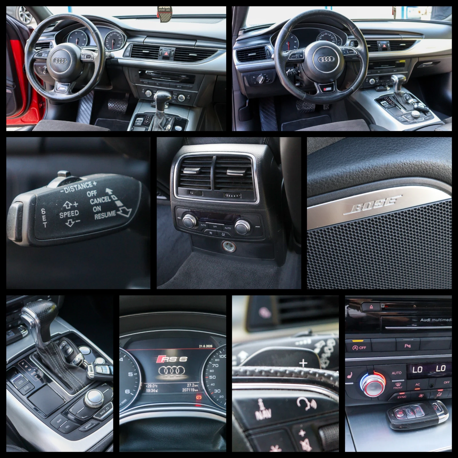 Audi A6 3.0BiTDI DistPanoBose, снимка 15 - Автомобили и джипове - 55003465
