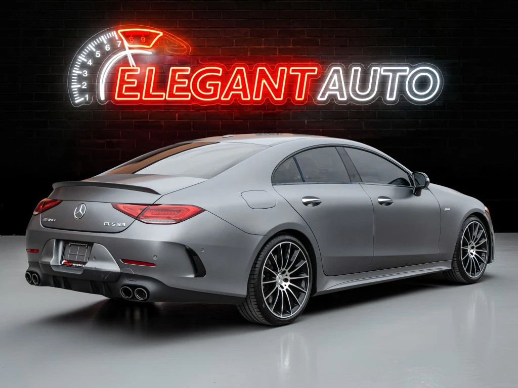 Mercedes-Benz CLS 53 AMG ОБДУХ / BURMESTER / DESIGNO GREY MAGNO / DISTRONIC, снимка 2 - Автомобили и джипове - 55949689