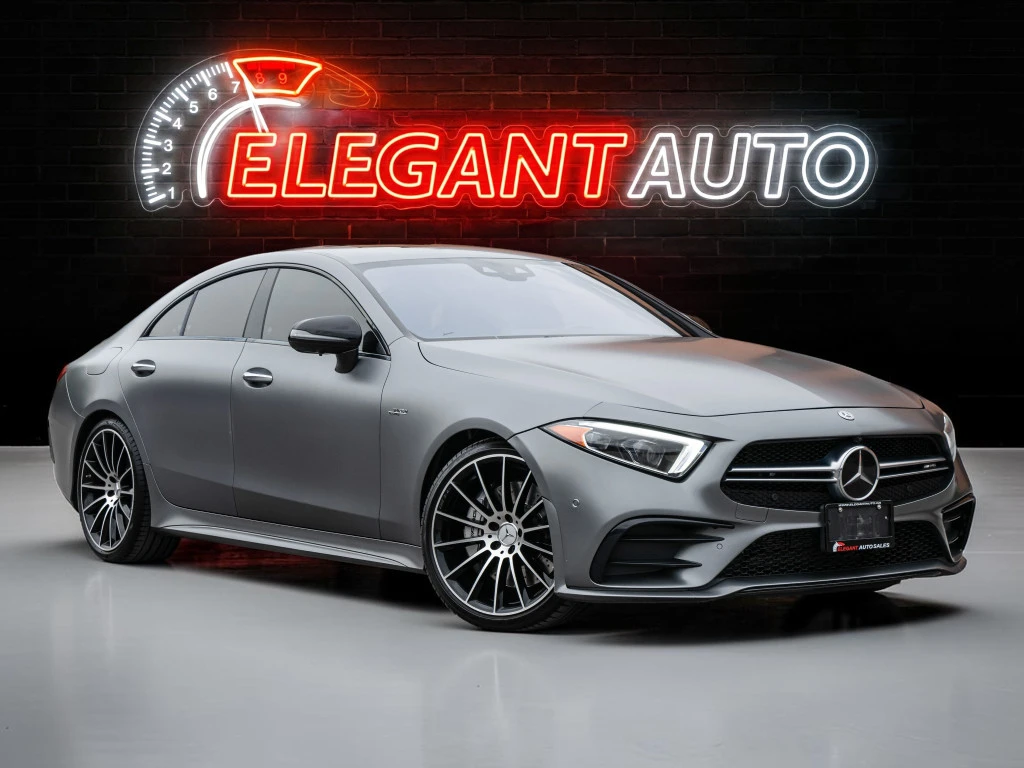Mercedes-Benz CLS 53 AMG ОБДУХ / BURMESTER / DESIGNO GREY MAGNO / DISTRONIC, снимка 3 - Автомобили и джипове - 55949689