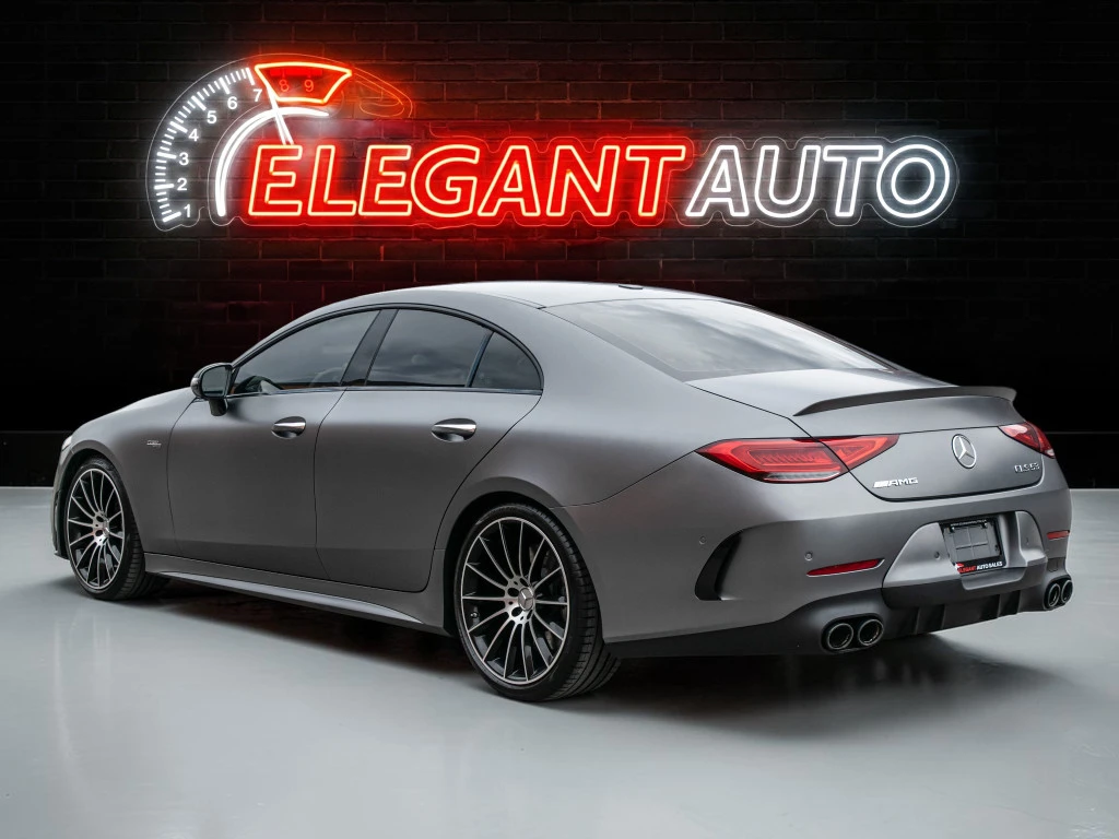 Mercedes-Benz CLS 53 AMG ОБДУХ / BURMESTER / DESIGNO GREY MAGNO / DISTRONIC, снимка 4 - Автомобили и джипове - 55949689