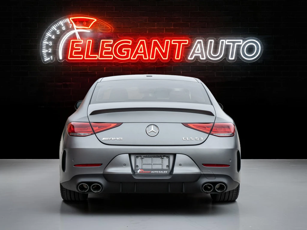Mercedes-Benz CLS 53 AMG ОБДУХ / BURMESTER / DESIGNO GREY MAGNO / DISTRONIC, снимка 6 - Автомобили и джипове - 55949689