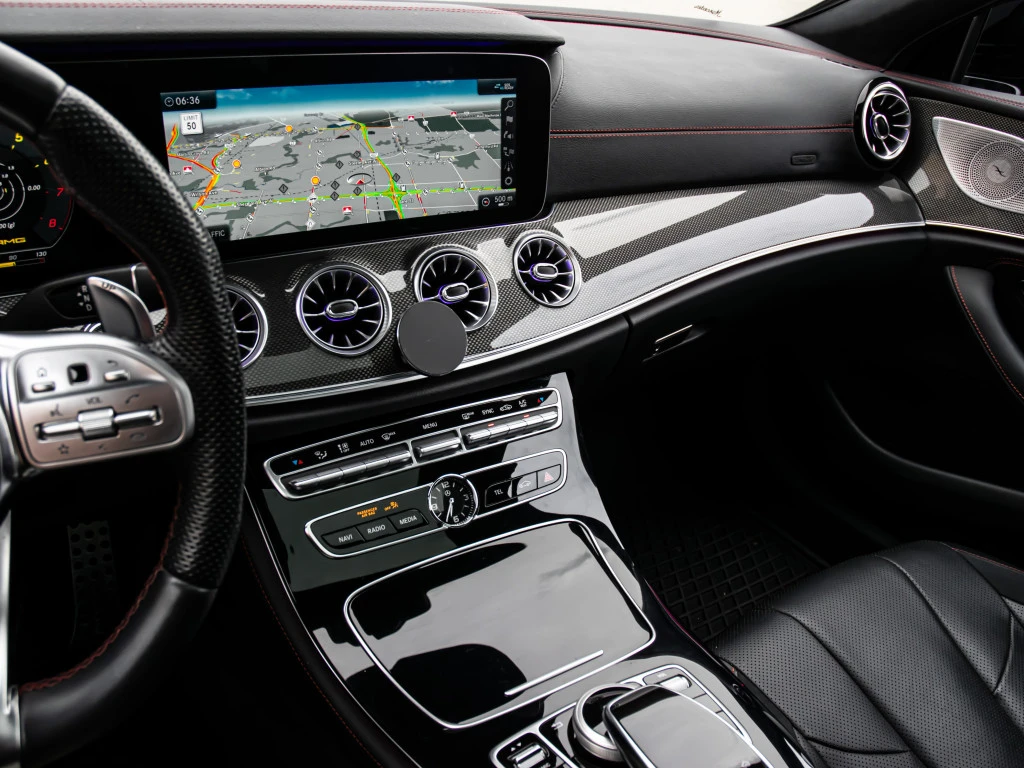 Mercedes-Benz CLS 53 AMG ОБДУХ / BURMESTER / DESIGNO GREY MAGNO / DISTRONIC, снимка 12 - Автомобили и джипове - 55949689