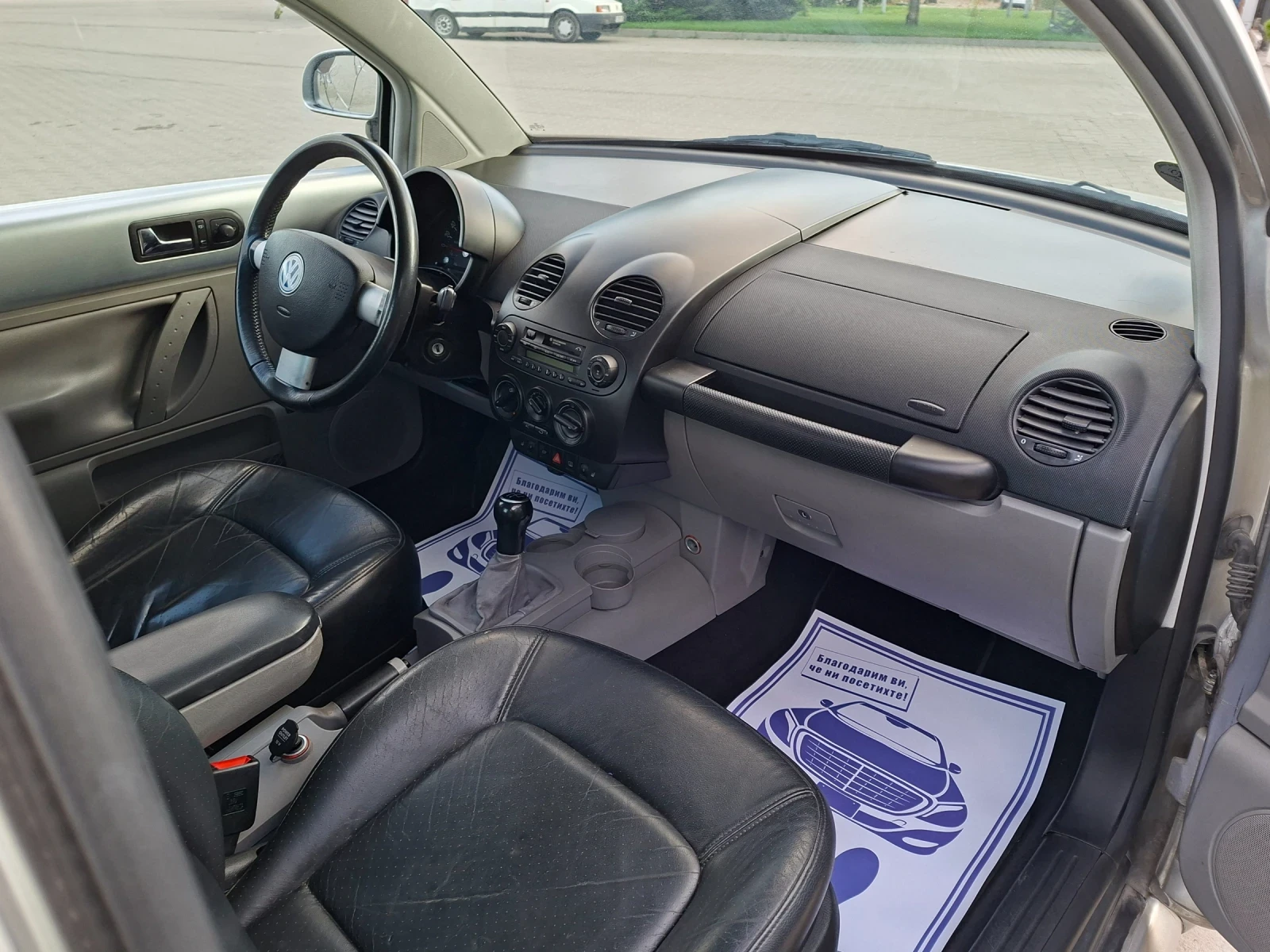 VW New beetle 2.0i* (115кс)* FACELIFT* КОЖА* НОВ ВНОС* * , снимка 16 - Автомобили и джипове - 56060034
