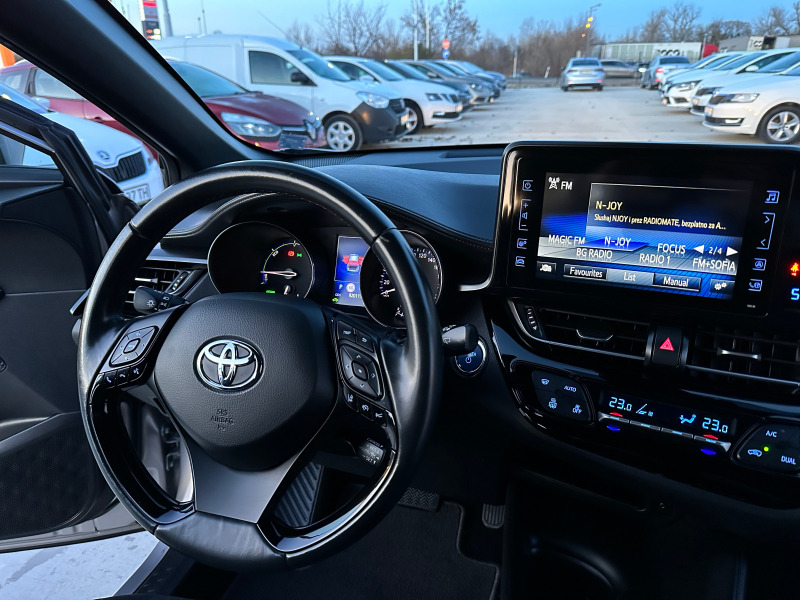 Toyota C-HR -ГАРАНЦИОНЕН-А/Т-1.8 Hybrid-122кс, снимка 14 - Автомобили и джипове - 43340871