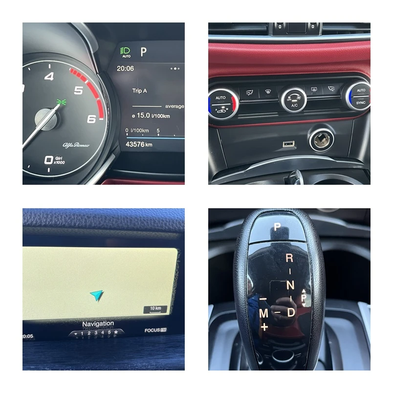 Alfa Romeo Stelvio 2.2JTD 160кс 43 000км РЕГИСТРИРАНА ОБСЛУЖЕНА, снимка 13 - Автомобили и джипове - 54556399