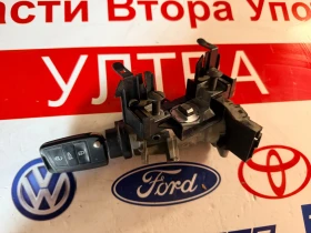 1K0905851 Патрон с ключ и клеморед SKODA FABIA 2016   6C0905865, снимка 1