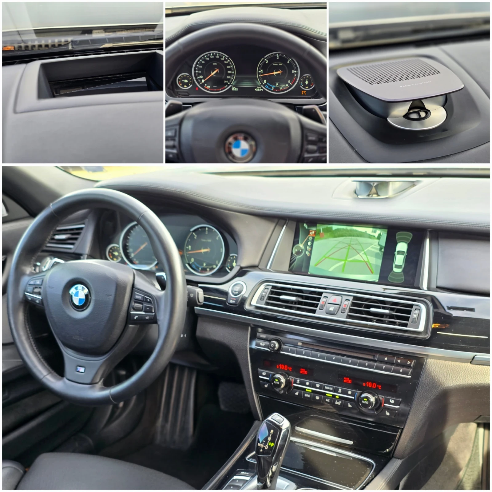 BMW 750 D / 3xTV /Long / 4x4/ Facelift/ всички екстри - изображение 8