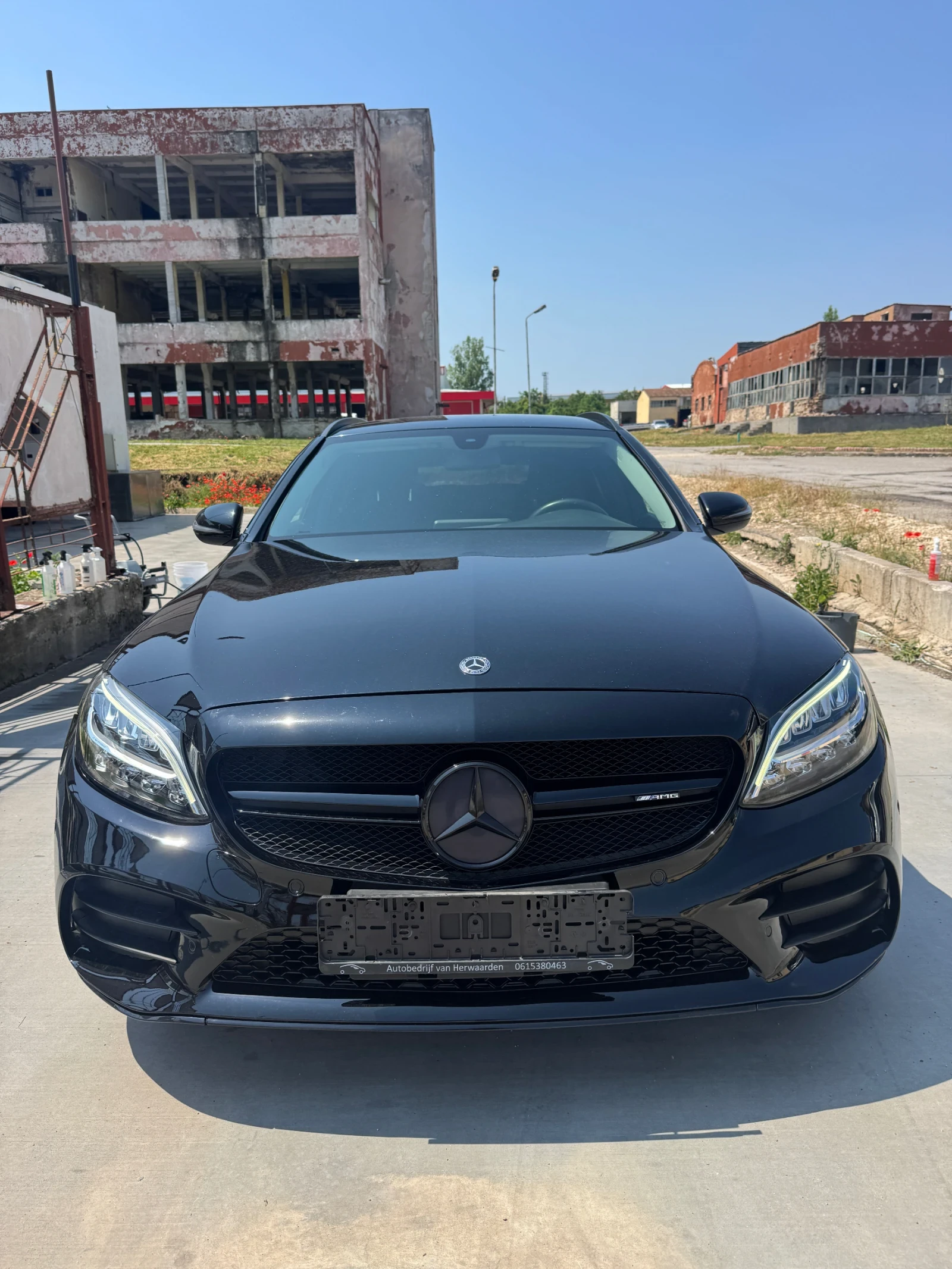Mercedes-Benz C 220 9G tronic 43 AMG Face, снимка 5 - Автомобили и джипове - 54790379