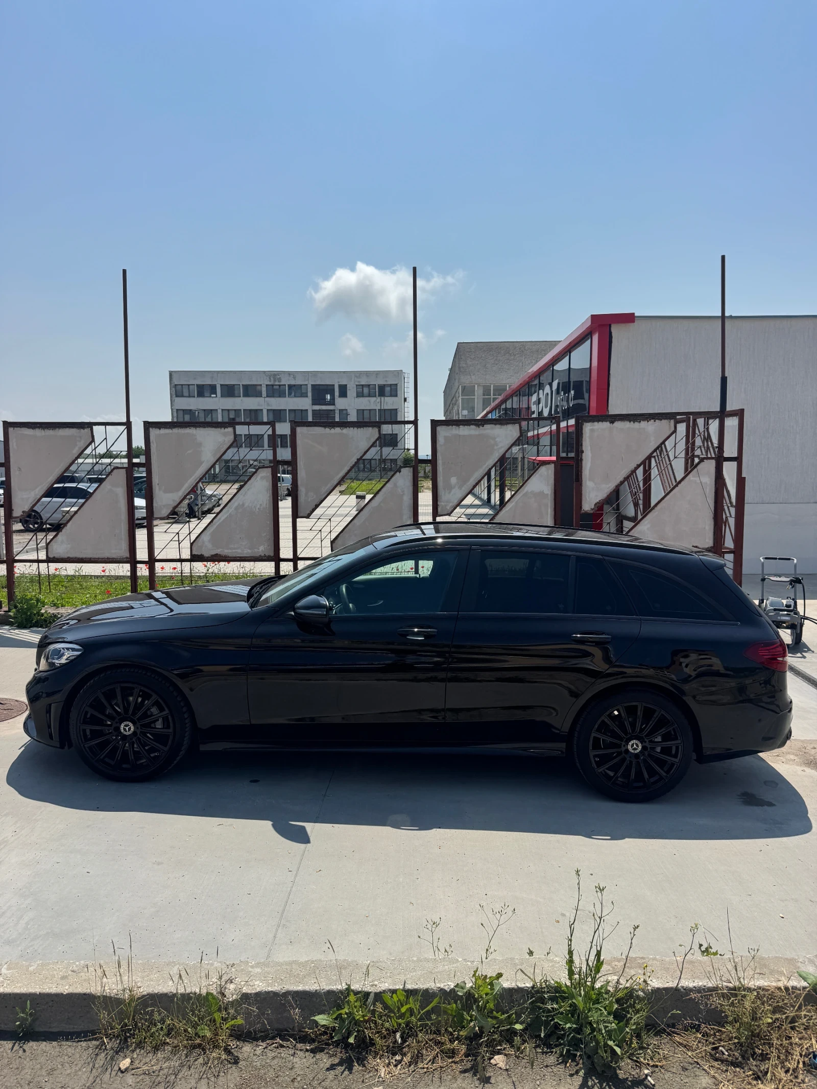 Mercedes-Benz C 220 9G tronic 43 AMG Face, снимка 3 - Автомобили и джипове - 54790379