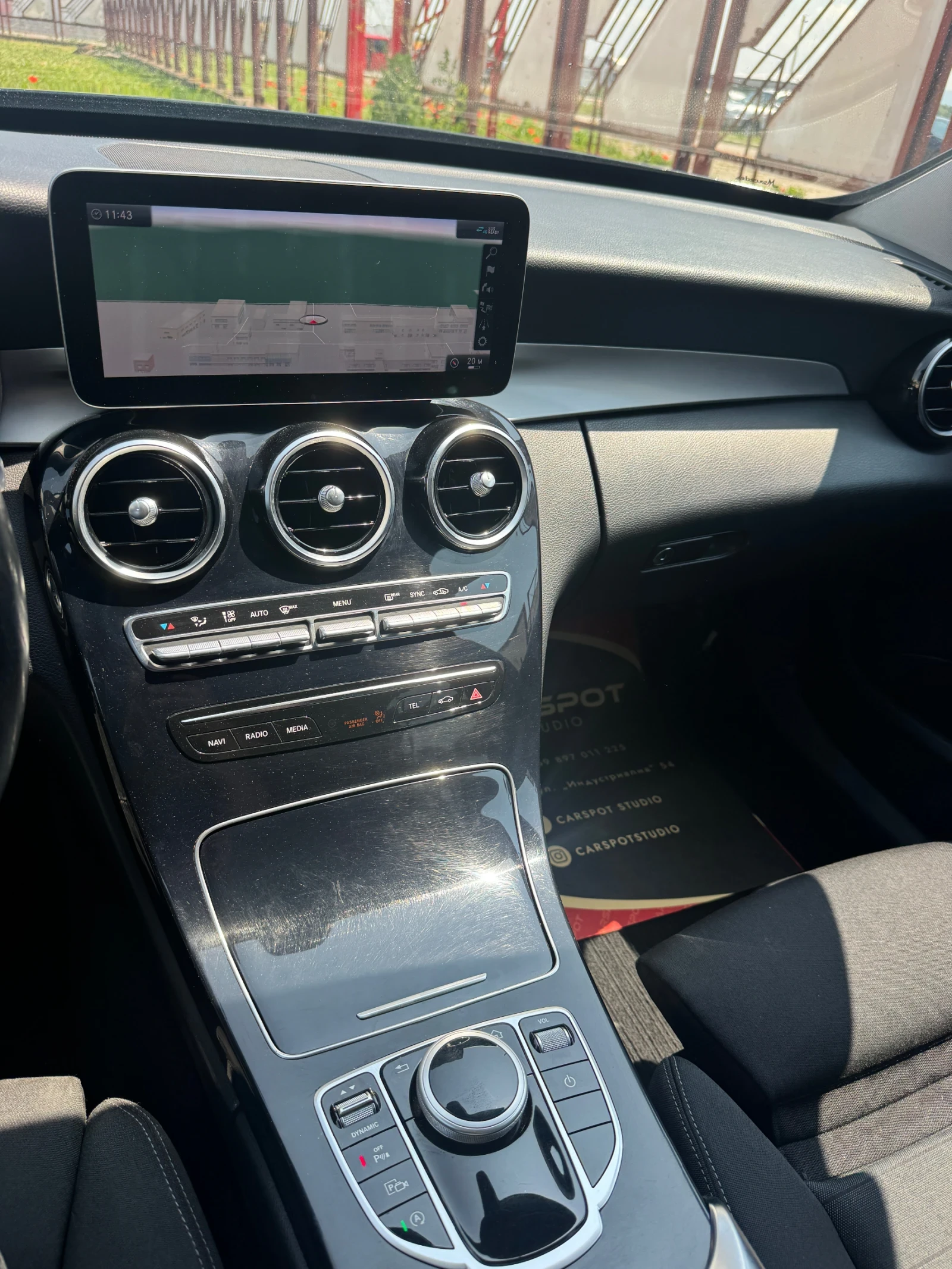 Mercedes-Benz C 220 9G tronic 43 AMG Face, снимка 8 - Автомобили и джипове - 54790379