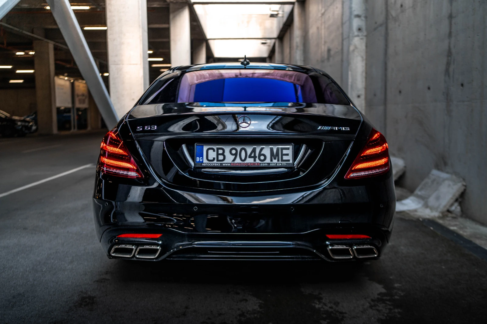 Mercedes-Benz S 63 AMG 4Matic LONG FULL FACE 75000 Км. Спешно - изображение 7