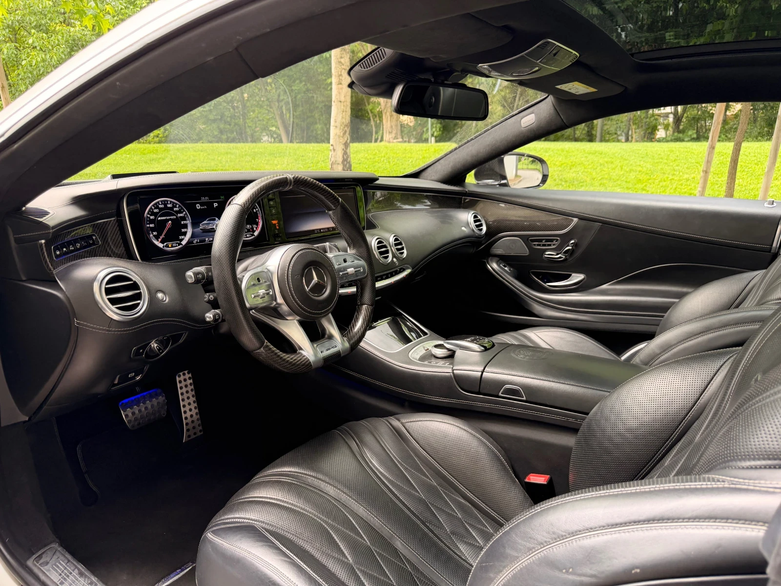 Mercedes-Benz S 63 AMG CARBON CERAMIC / FACE OPTIC / 3D BURMESTER / FULL, снимка 9 - Автомобили и джипове - 54759161