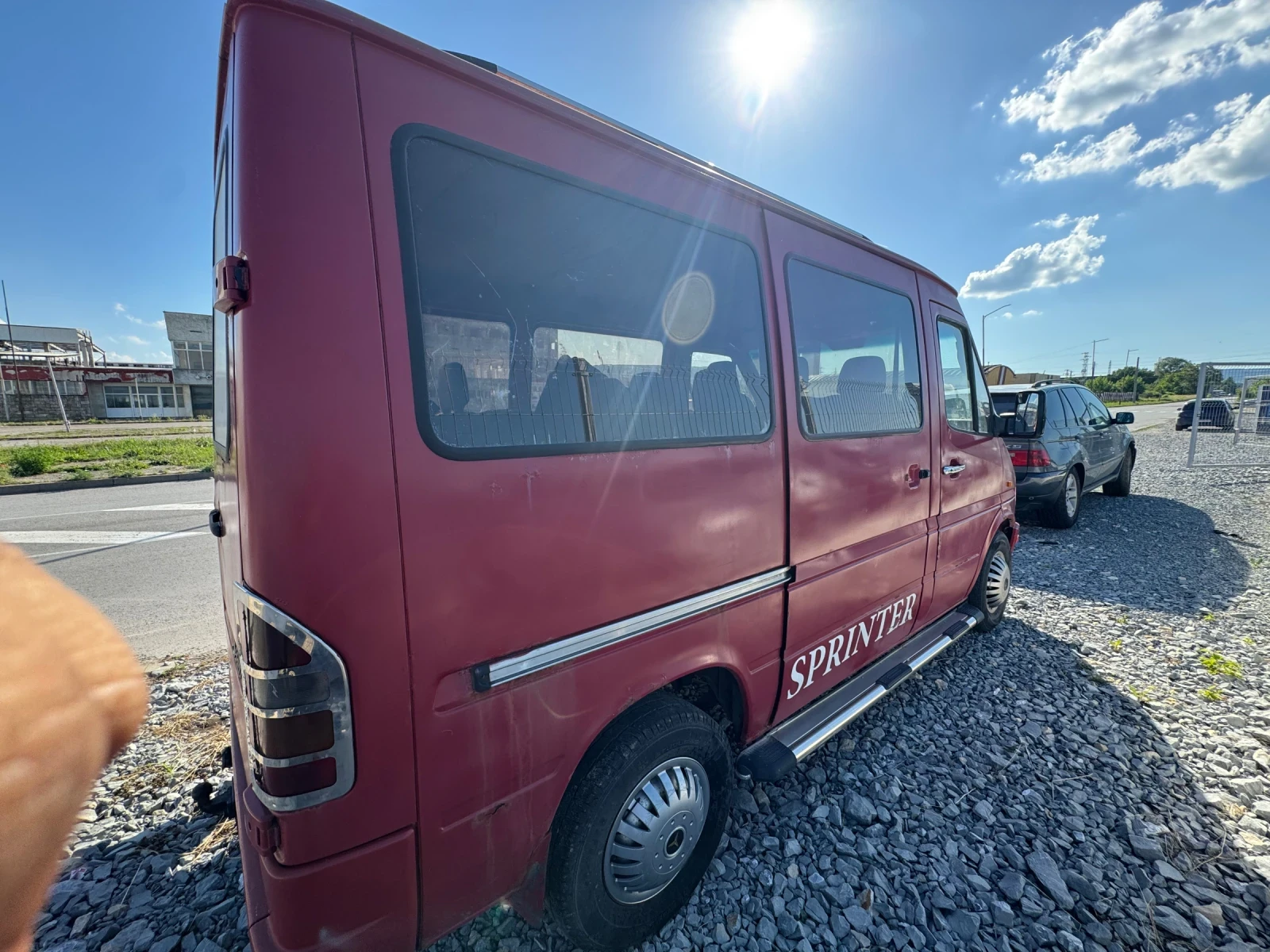 Mercedes-Benz Sprinter 2.9 пътник КЛИМАТИК, снимка 8 - Бусове и автобуси - 54690969