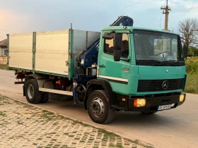 Mercedes-Benz 1320 Самосвал с кран, снимка 1