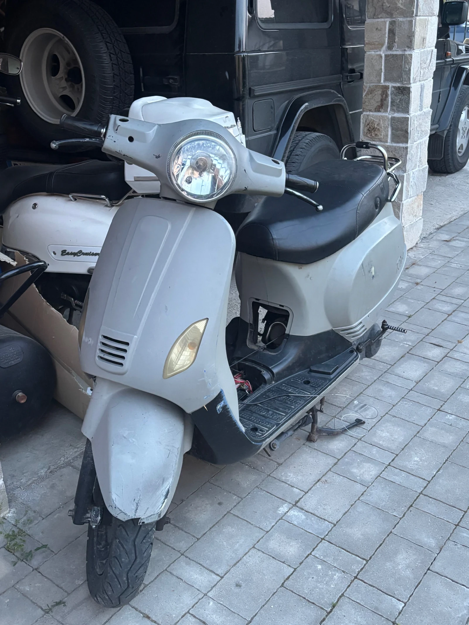 Piaggio PX 49 кубика скутер 4 тактов с документи всичко топ