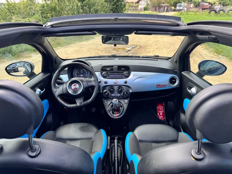 Fiat 500 sport cabrio, снимка 10 - Автомобили и джипове - 50261190