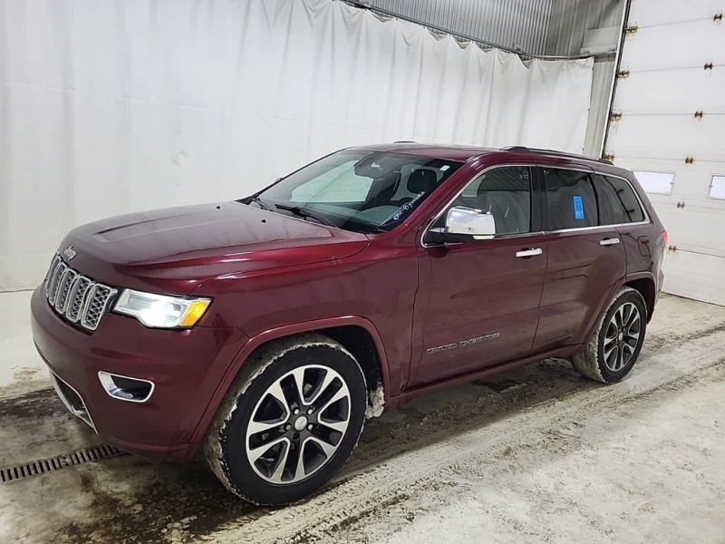 Jeep Grand cherokee 2017 OVERLAND * CARFAX * БЕЗ ПЪРВОНАЧАЛНА ВНОСКА