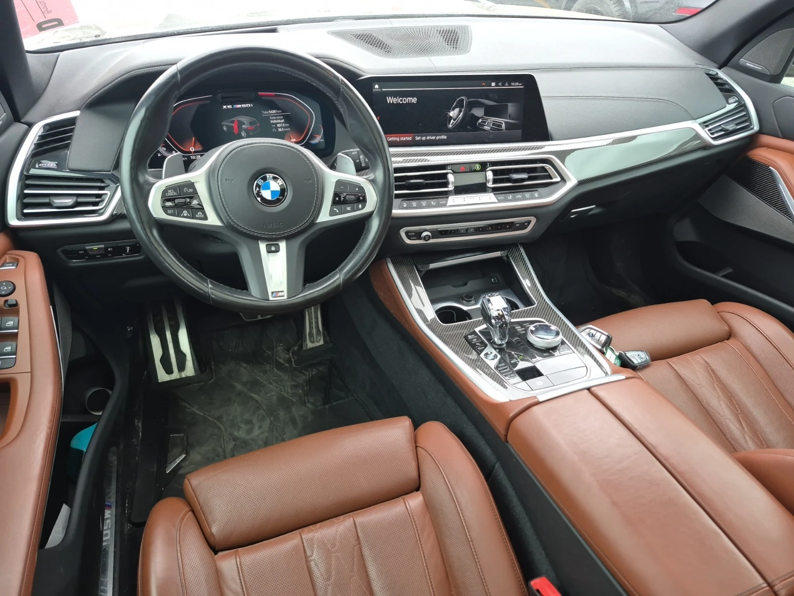 BMW X5 M50I * Blind Spot * CARFAX * АВТО КРЕДИТ * , снимка 10 - Автомобили и джипове - 54704026