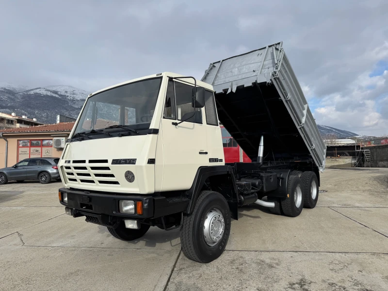 Steyr 32s31 6x6 , тристранен самосвал , снимка 1 - Камиони - 49195600