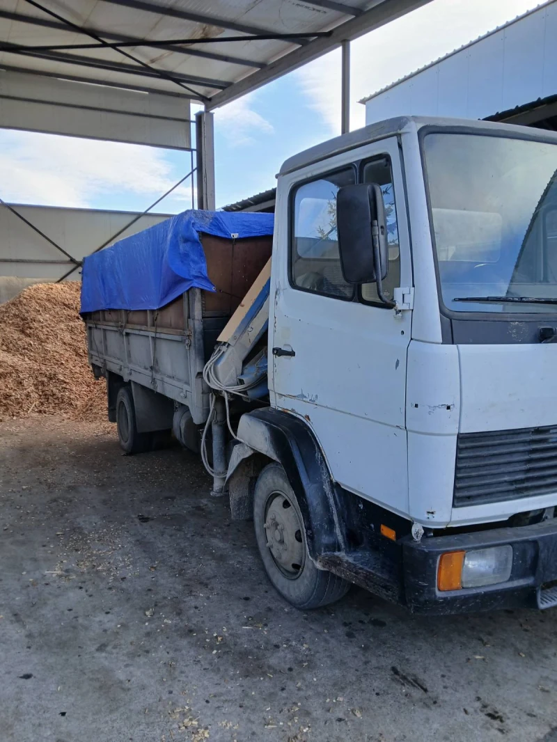 Mercedes-Benz 814 Самосвал с кран , снимка 3 - Камиони - 49249414