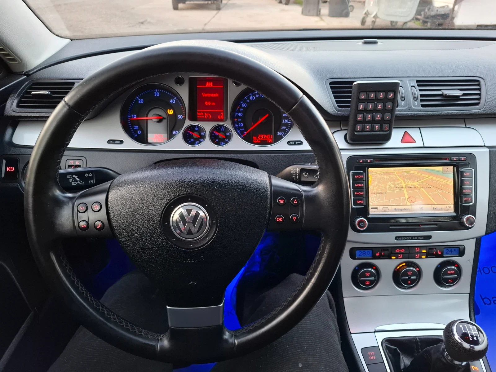 VW Passat 2.0TDI 140HP * ANDROID * EURO 4 * ������ *  | Mobile.bg � ����������� 14