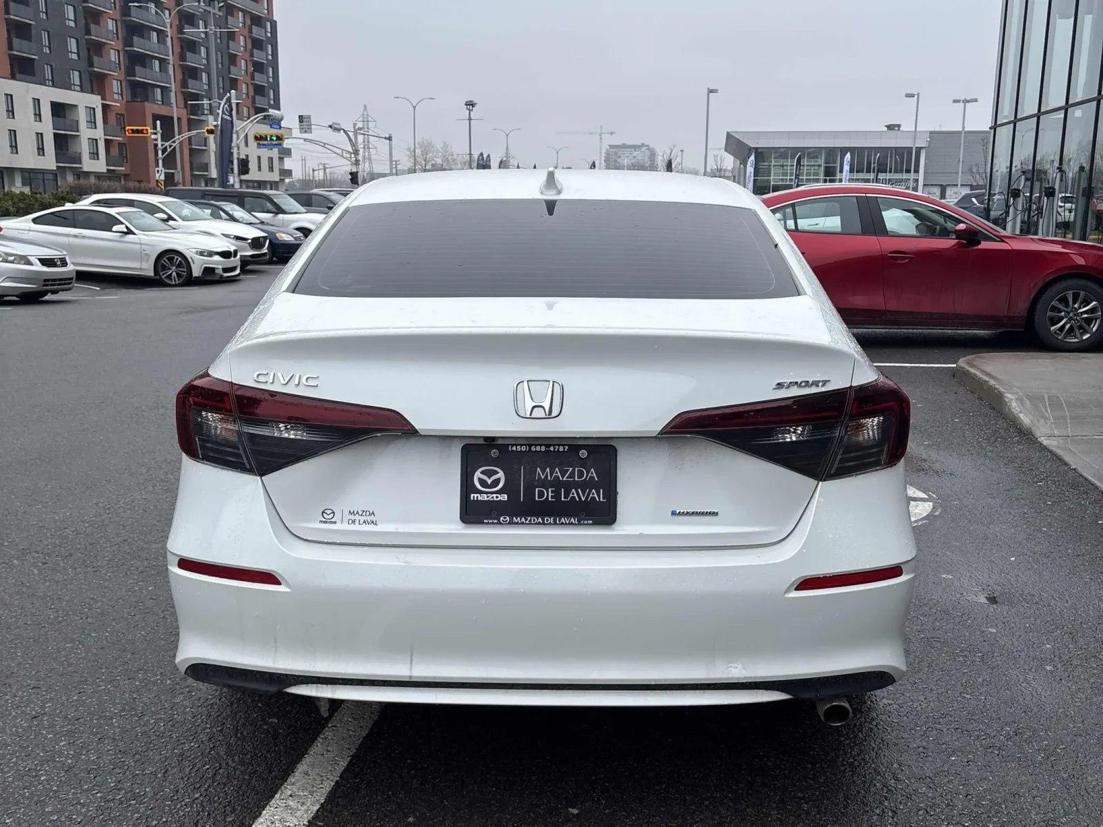 Honda Civic Hybrid Sport * АВТОКРЕДИТ БЕЗ ПЪРВОНАЧАЛНА ВНОСКА, снимка 4 - Автомобили и джипове - 54909327