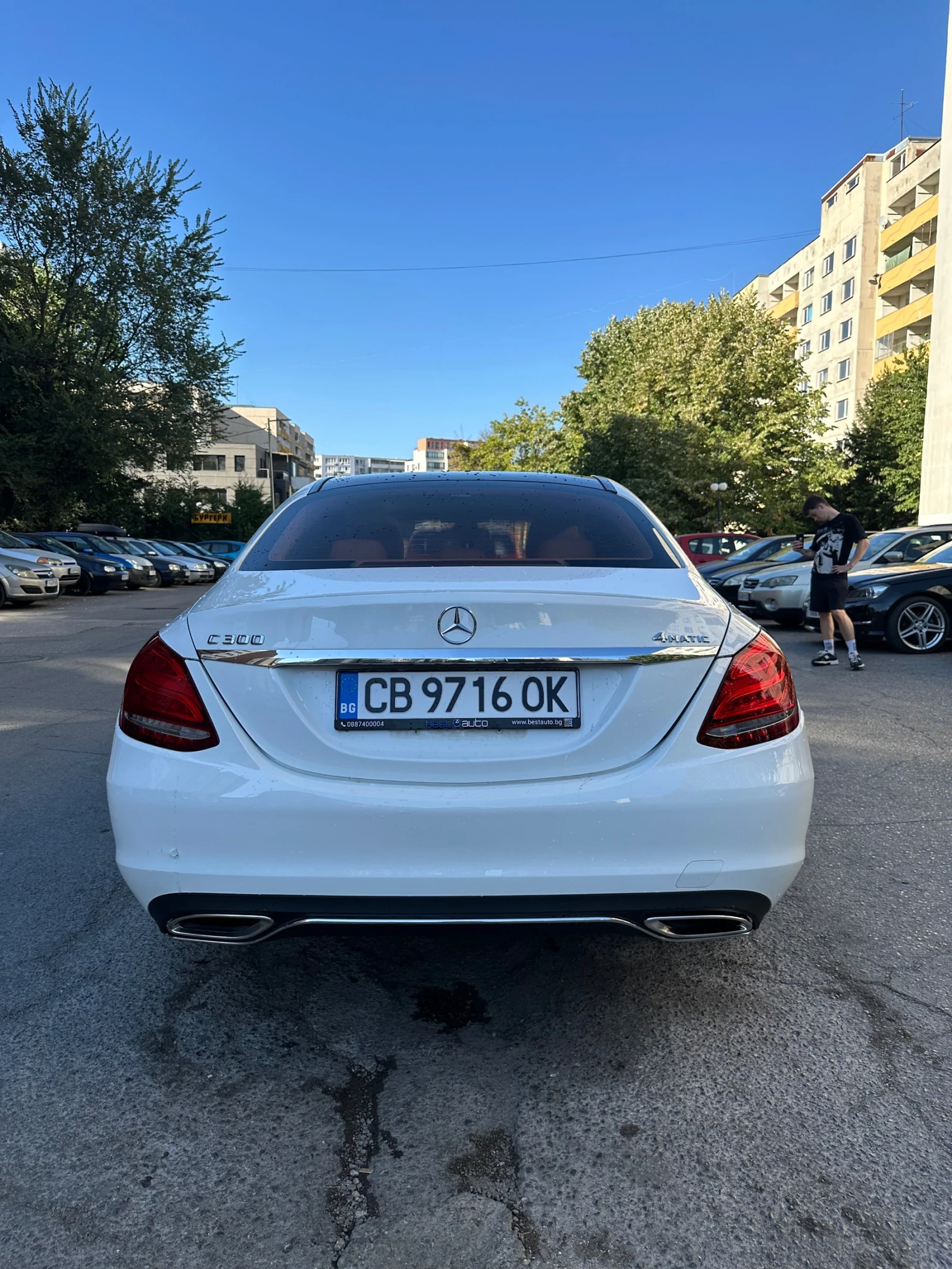 Mercedes-Benz C 300 4 матик, снимка 5 - Автомобили и джипове - 56020671