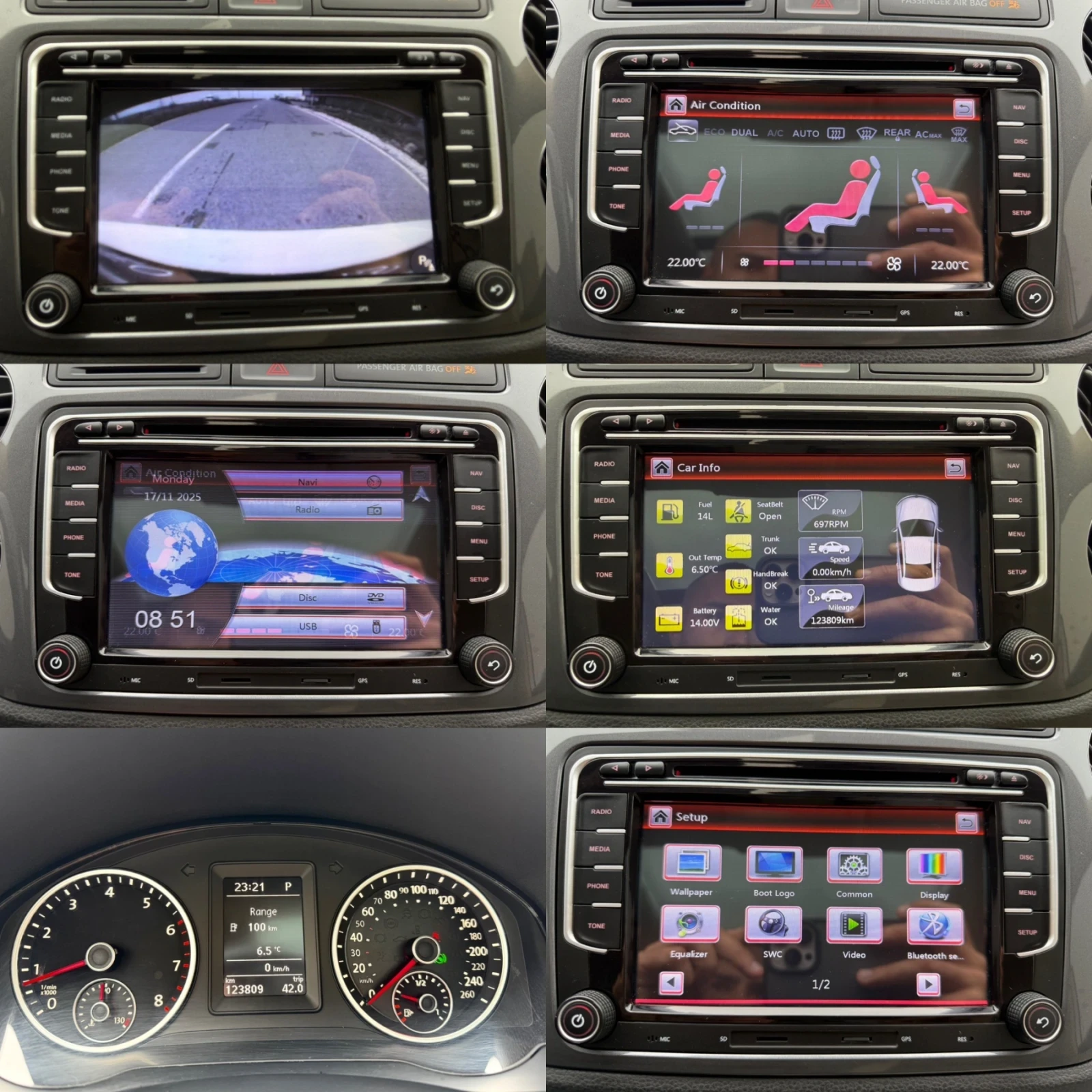 VW Tiguan 2.0 TSI / R LINE / 4MOTION / KOJA / NAVI / PANO  | Mobile.bg   14