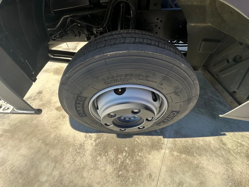 Mercedes-Benz Atego 815* Тристранен самосвал с кран* HMF500, снимка 14 - Камиони - 52201490