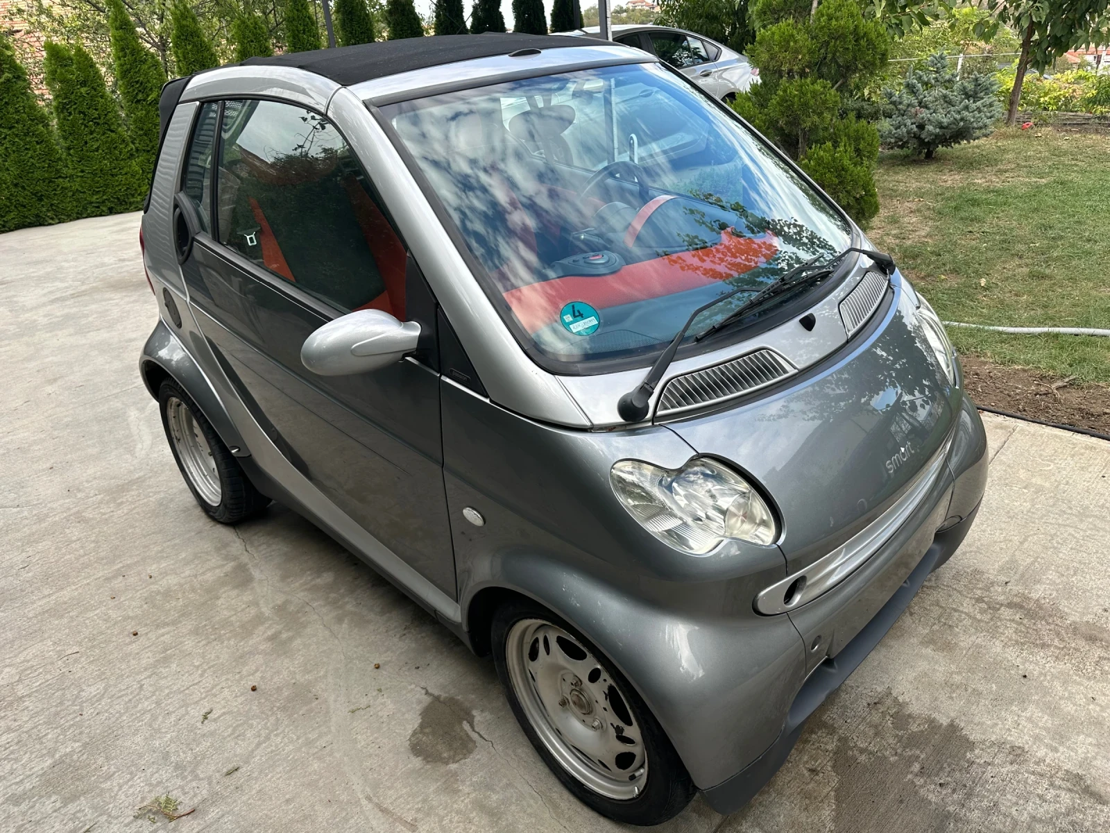 Smart Fortwo CABRIO* Passion* АВТОМАТИК* Подгрев* Клима* EURO4 - изображение 5