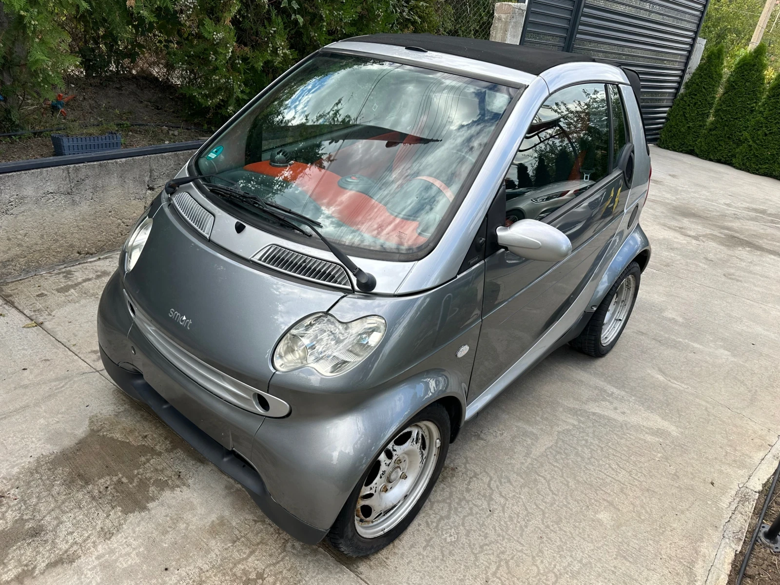 Smart Fortwo CABRIO* Passion* АВТОМАТИК* Подгрев* Клима* EURO4 - изображение 2