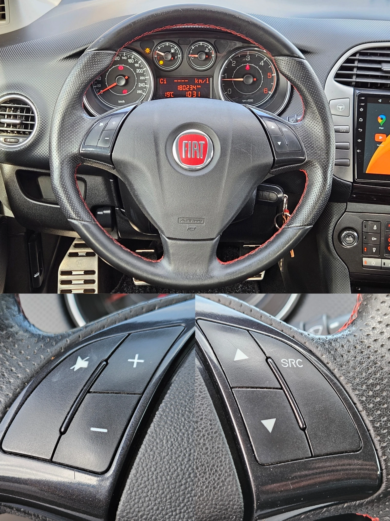 Fiat Bravo 1.6M-JET/SPORT/NAVI/БЛУТУТ/EURO5B/ТОП | Mobile.bg — изображение 11