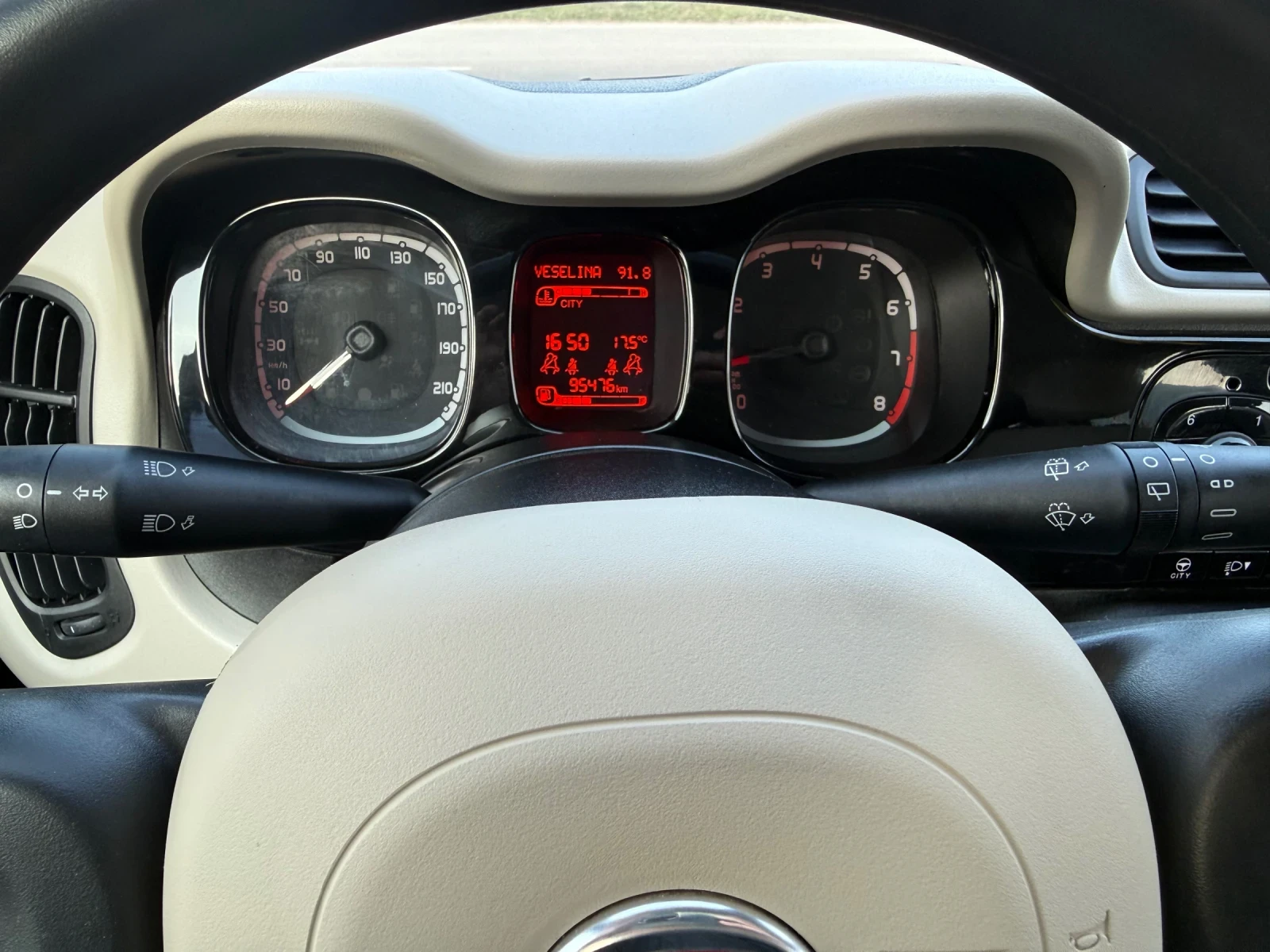 Fiat Panda Panda 4x4 95000km EURO 6B, снимка 13 - Автомобили и джипове - 53748855