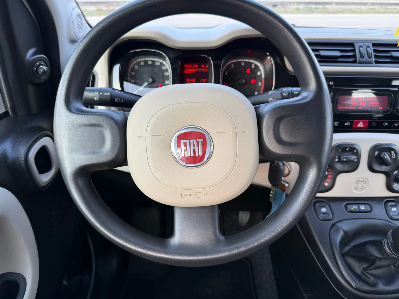 Fiat Panda Panda 4x4 95000km EURO 6B, снимка 14 - Автомобили и джипове - 53748855