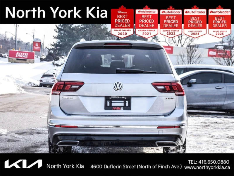 VW Tiguan * 4Motion SEL Premium R Line * CARFAX * ЦЕНА ДО БГ, снимка 6 - Автомобили и джипове - 53342191