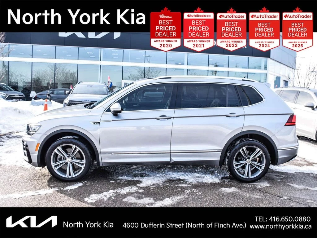 VW Tiguan * 4Motion SEL Premium R Line * CARFAX * ЦЕНА ДО БГ - изображение 4