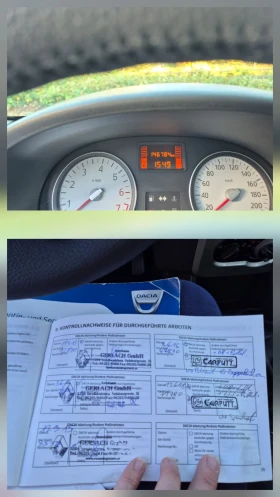 Dacia Sandero 1.2i 143000km Климатик - 5400 лв. / 2760.98 € - 39648923 12