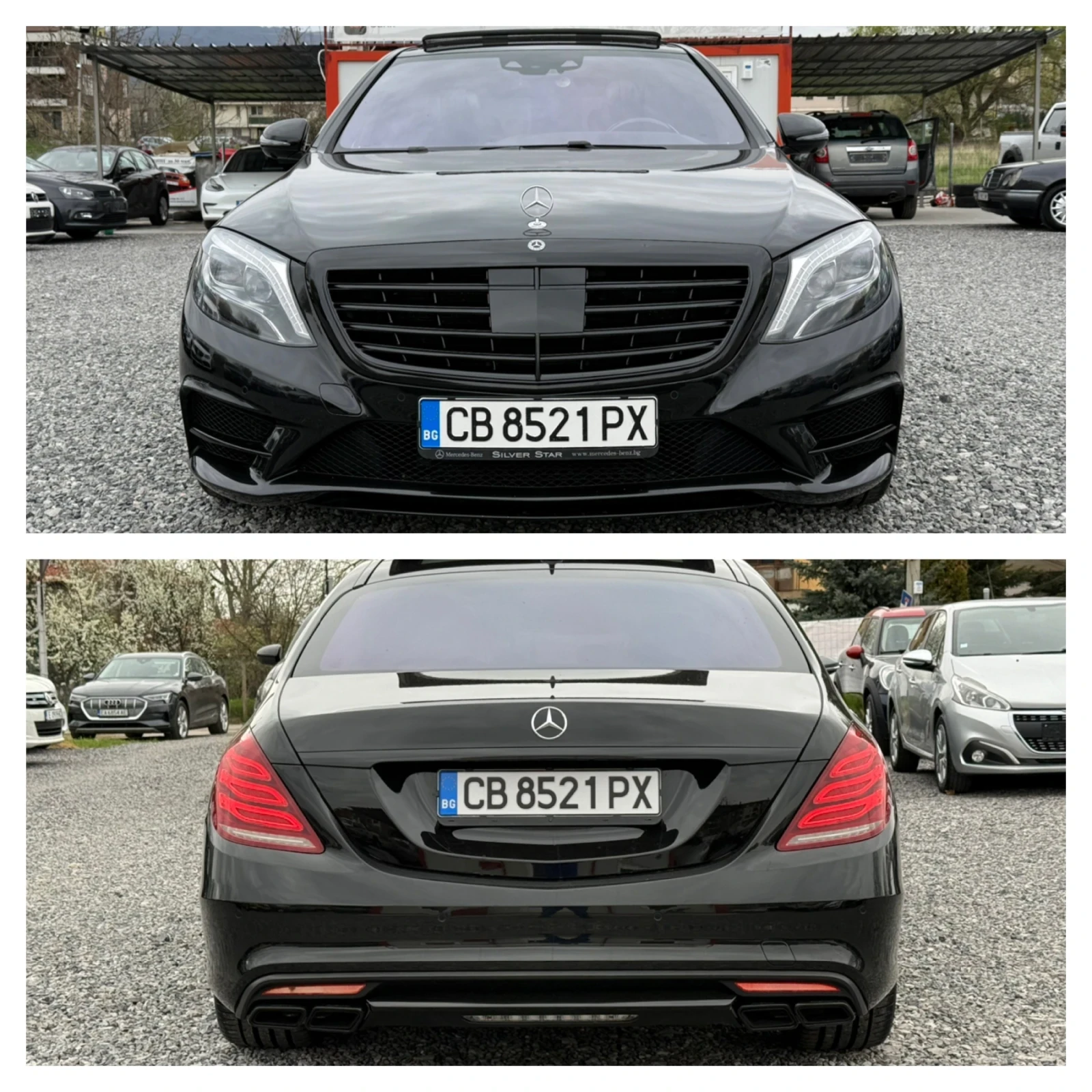 Mercedes-Benz S 500 4MATIC/designo/360/Burmester/Full Led/Панорама/EU6, снимка 7 - Автомобили и джипове - 54445545