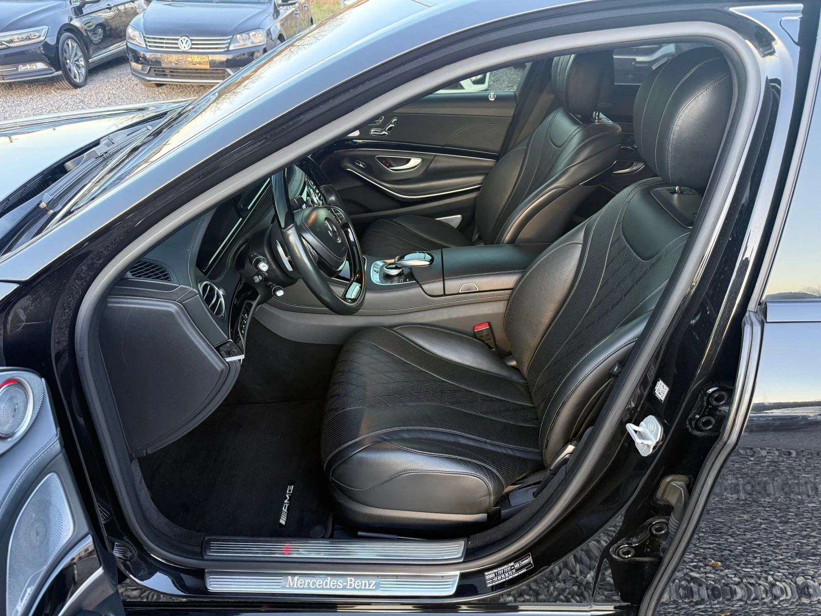 Mercedes-Benz S 500 4MATIC/designo/360/Burmester/Full Led/Панорама/EU6, снимка 10 - Автомобили и джипове - 54445545