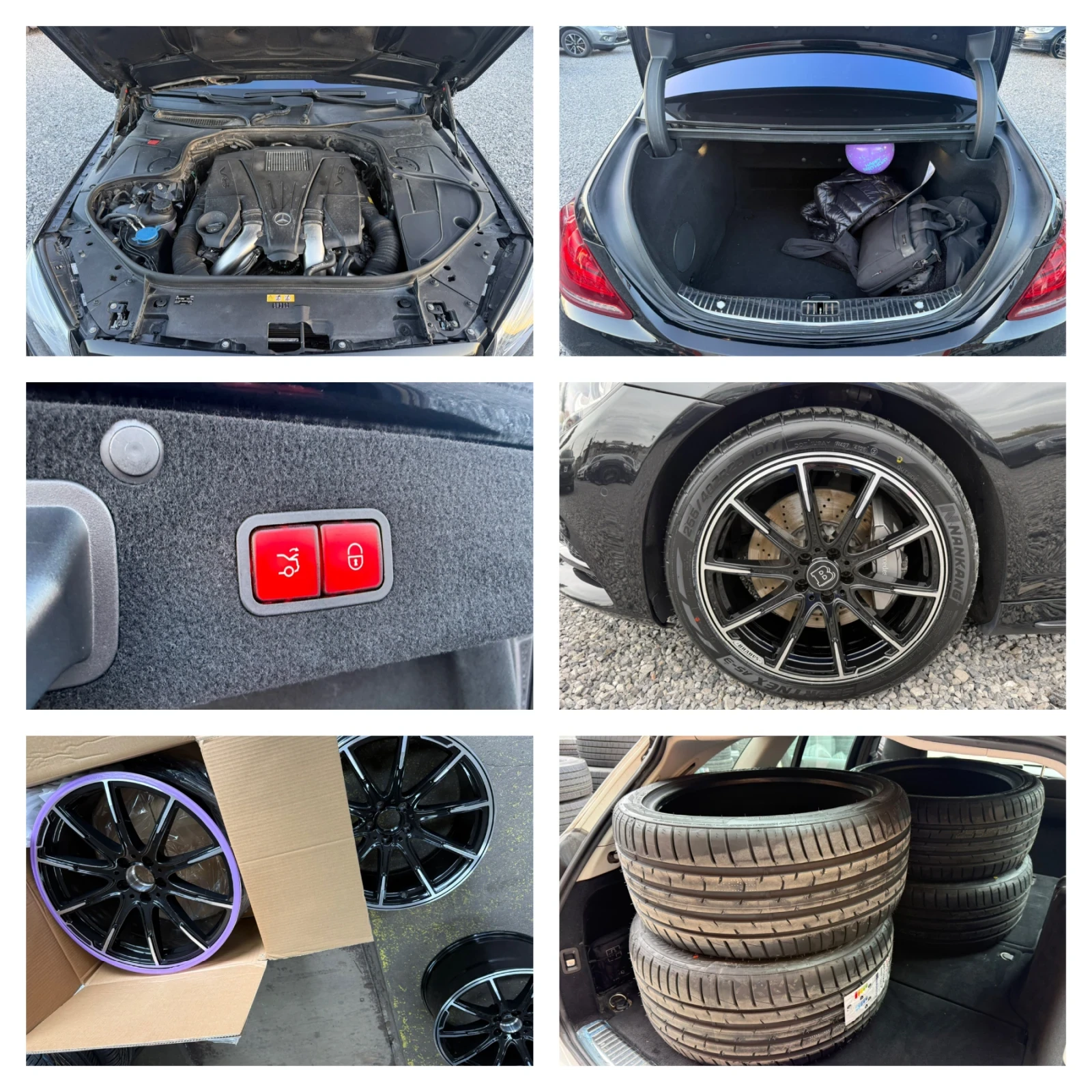 Mercedes-Benz S 500 4MATIC/designo/360/Burmester/Full Led/Панорама/EU6, снимка 17 - Автомобили и джипове - 54445545